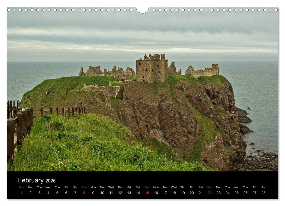 Historic Scotland (CALVENDO Monthly Calendar 2026)
