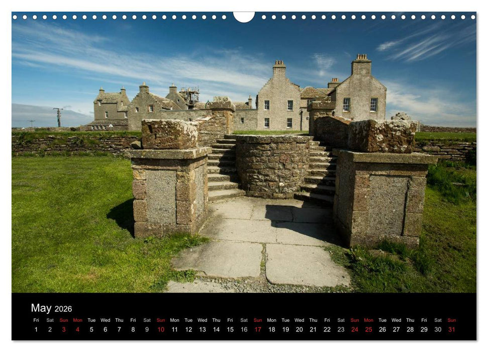 Historic Scotland (CALVENDO Monthly Calendar 2026)