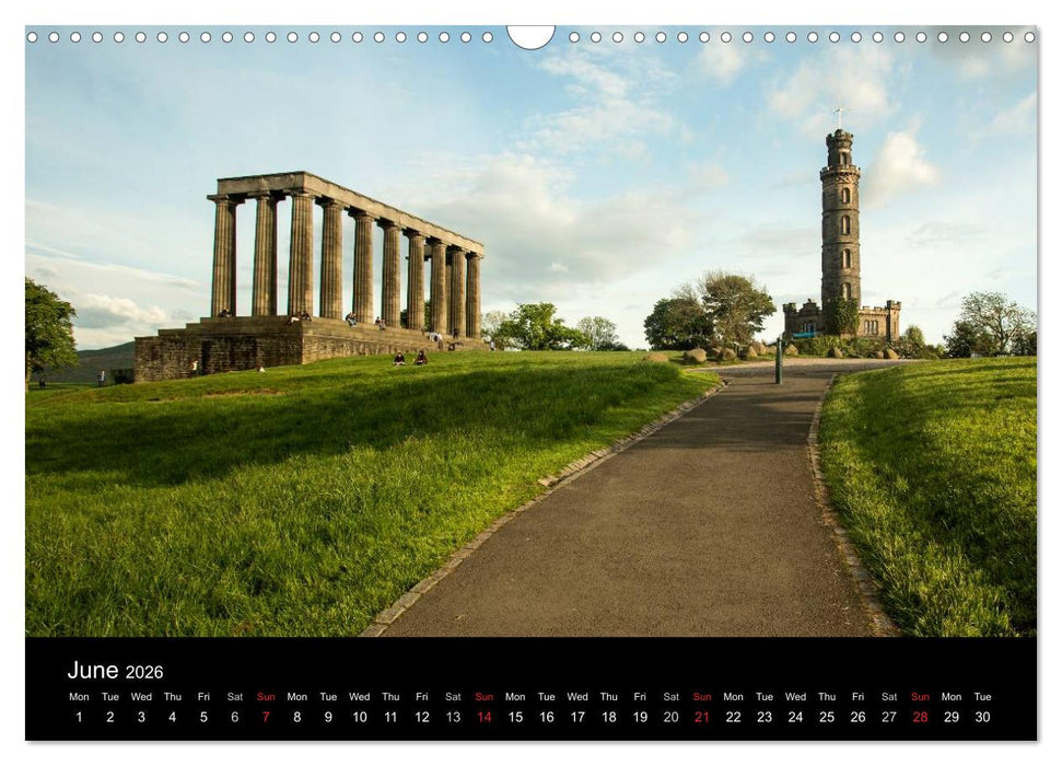 Historic Scotland (CALVENDO Monthly Calendar 2026)