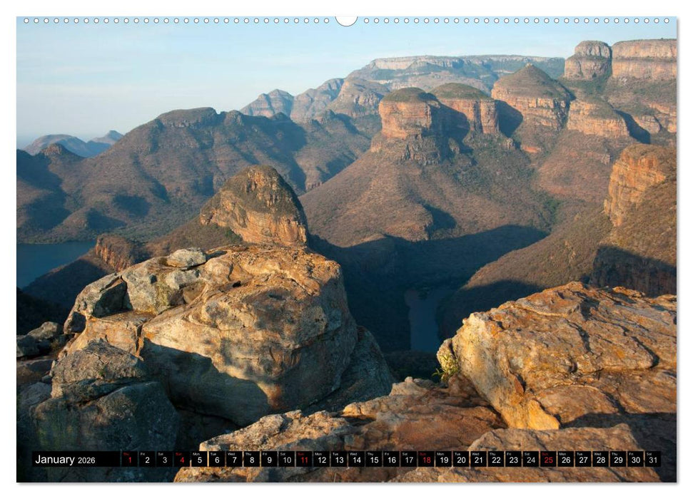 South Africa / UK-Version (CALVENDO Premium-Calendar 2026)