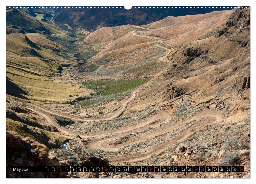 South Africa / UK-Version (CALVENDO Premium-Calendar 2026)