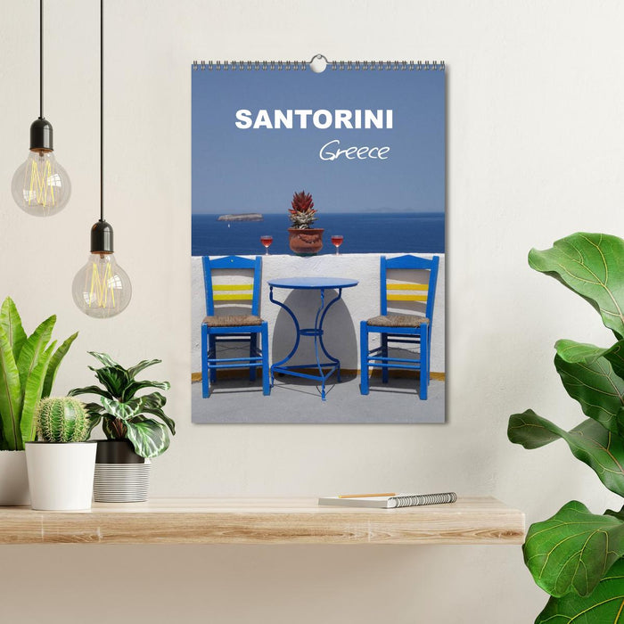 Santorini - Greece (CALVENDO Monthly Calendar 2026)