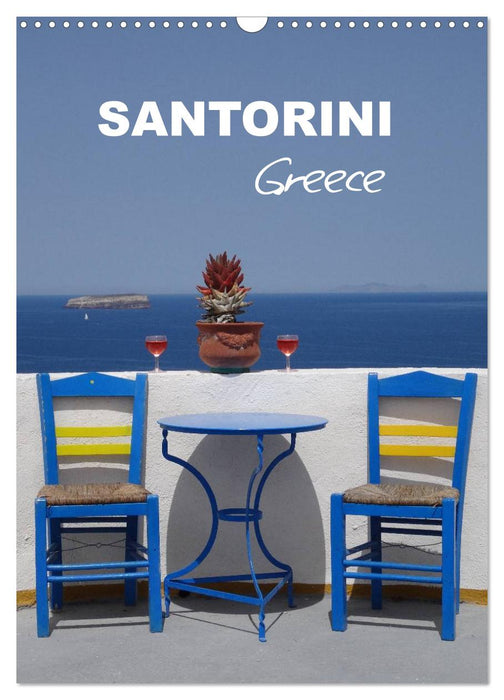 Santorini - Greece (CALVENDO Monthly Calendar 2026)