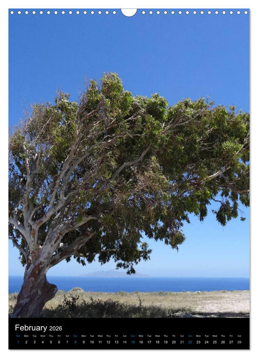 Santorini - Greece (CALVENDO Monthly Calendar 2026)