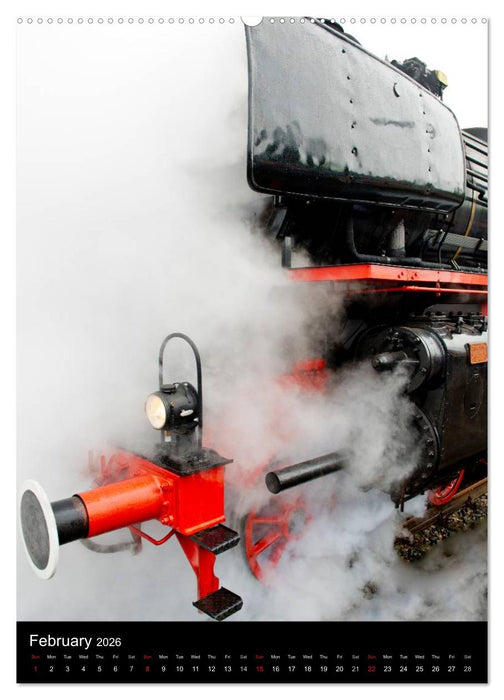 Steam Locomotive 01 150 / UK-Version (CALVENDO Premium-Calendar 2026)