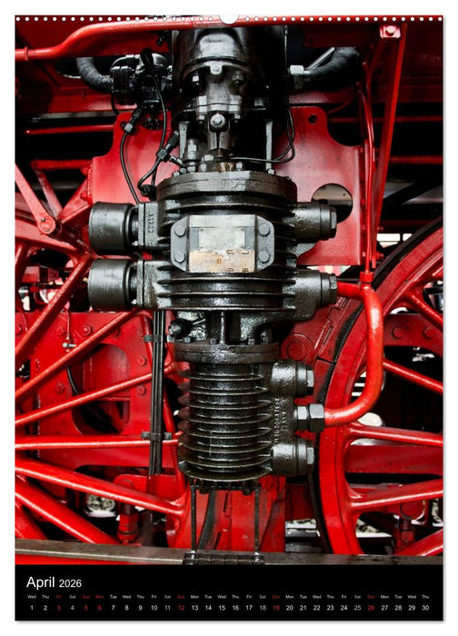 Steam Locomotive 01 150 / UK-Version (CALVENDO Premium-Calendar 2026)