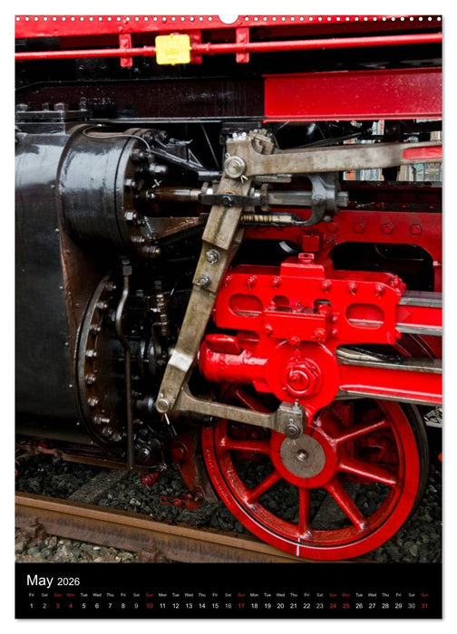 Steam Locomotive 01 150 / UK-Version (CALVENDO Premium-Calendar 2026)