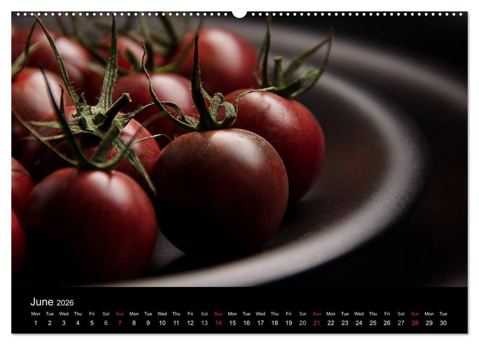Delicious - Gourmet Food Calendar 2026 / UK-Version (CALVENDO Premium-Calendar 2026)