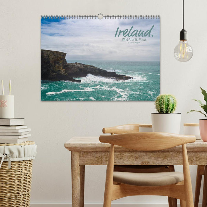 Ireland. Wild Atlantic Views / UK-Version (CALVENDO Monthly Calendar 2026)