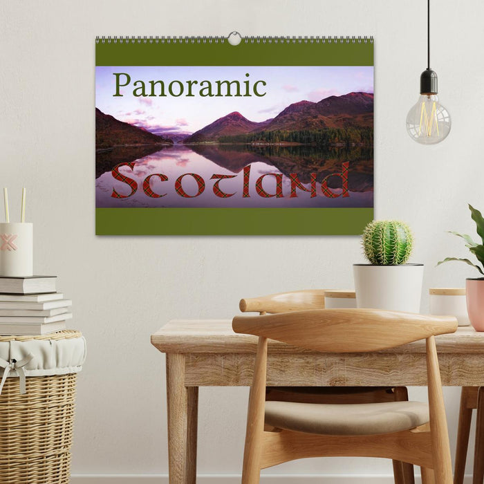 Panoramic Scotland / UK-Version (CALVENDO Monthly Calendar 2026)