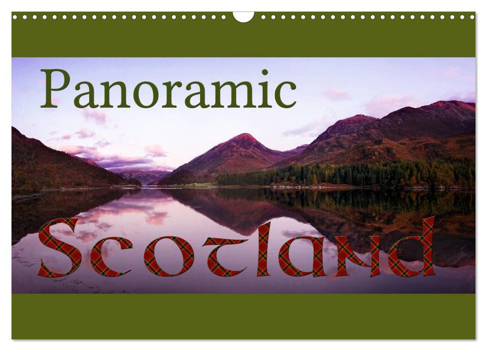 Panoramic Scotland / UK-Version (CALVENDO Monthly Calendar 2026)