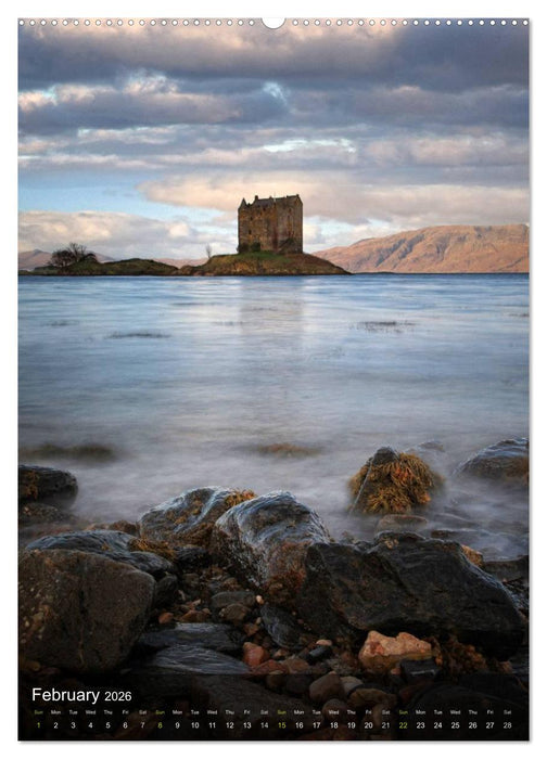 Beautiful Scotland / UK-Version (CALVENDO Premium-Calendar 2026)