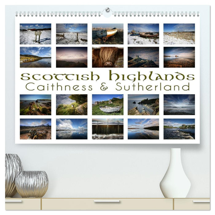 Scottish Highlands - Caithness & Sutherland / UK-Version (CALVENDO Premium-Calendar 2026)