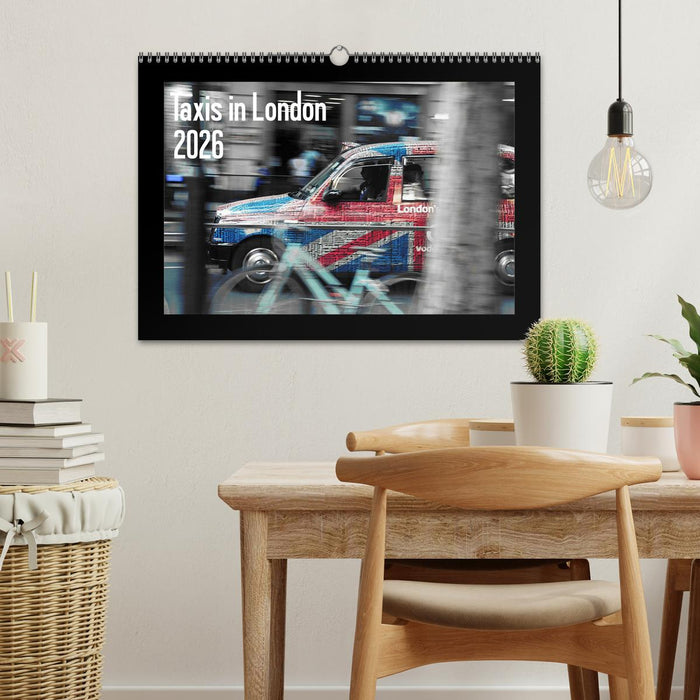 Taxis in London / UK-Version (CALVENDO Monthly Calendar 2026)