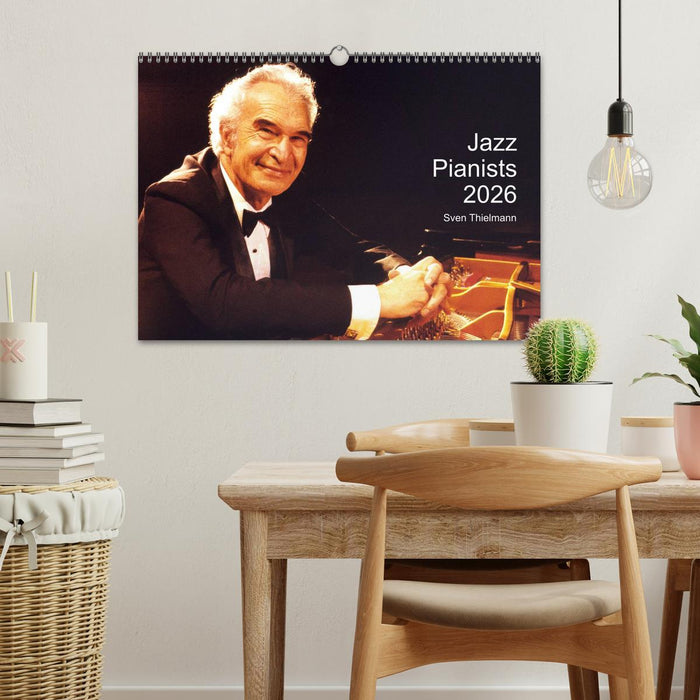 Jazz Pianists 2026 (CALVENDO Monthly Calendar 2026)