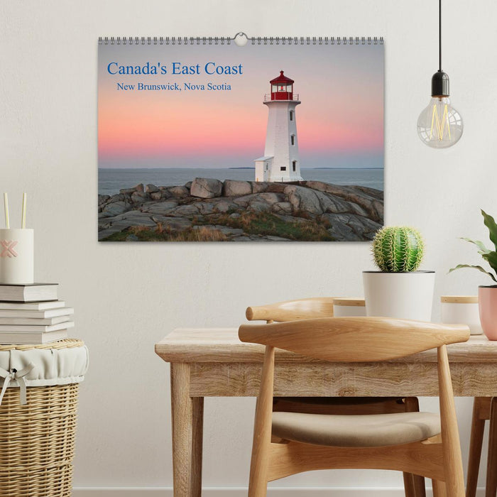 Canada's East Coast / UK-Version (CALVENDO Monthly Calendar 2026)