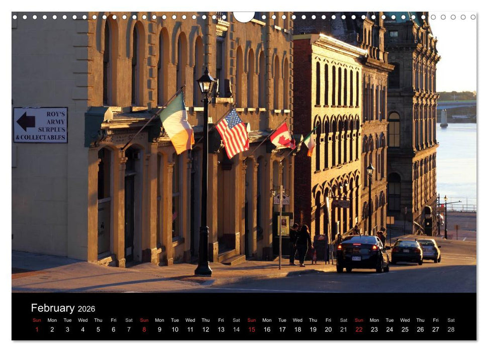 Canada's East Coast / UK-Version (CALVENDO Monthly Calendar 2026)