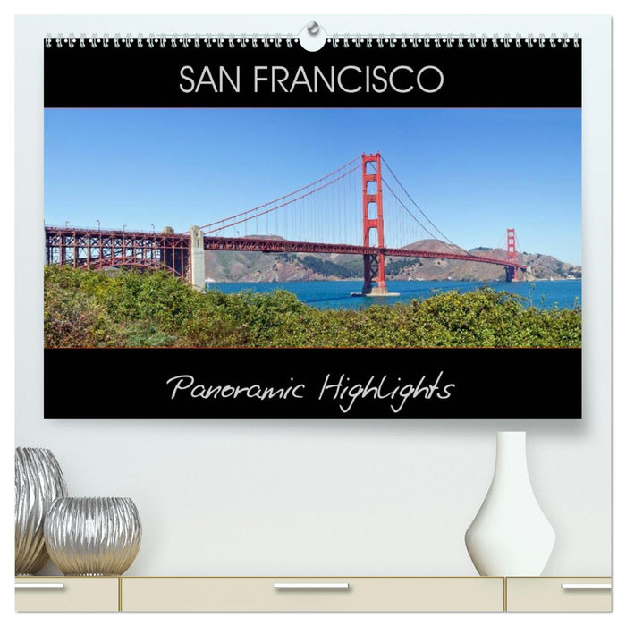 SAN FRANCISCO Panoramic Highlights (CALVENDO Premium-Calendar 2026)