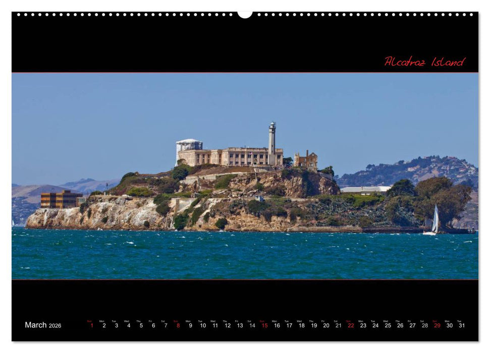 SAN FRANCISCO Panoramic Highlights (CALVENDO Premium-Calendar 2026)