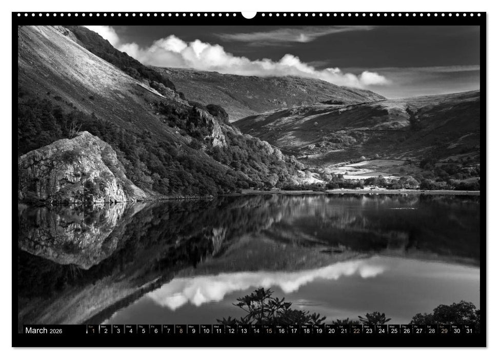 Landscapes - Scotland, England, Wales / UK-Version (CALVENDO Premium-Calendar 2026)