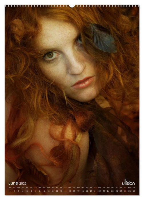 The stunning beauty of REDHEADS (CALVENDO Premium-Calendar 2026)