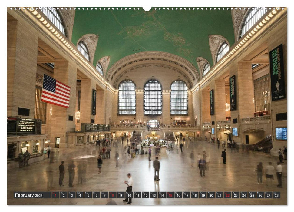 New York City favorites / UK-Version (CALVENDO Premium-Calendar 2026)