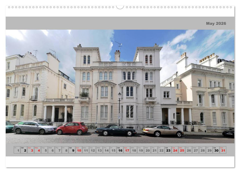 London Street Fronts 2026 / UK-Version (CALVENDO Premium-Calendar 2026)