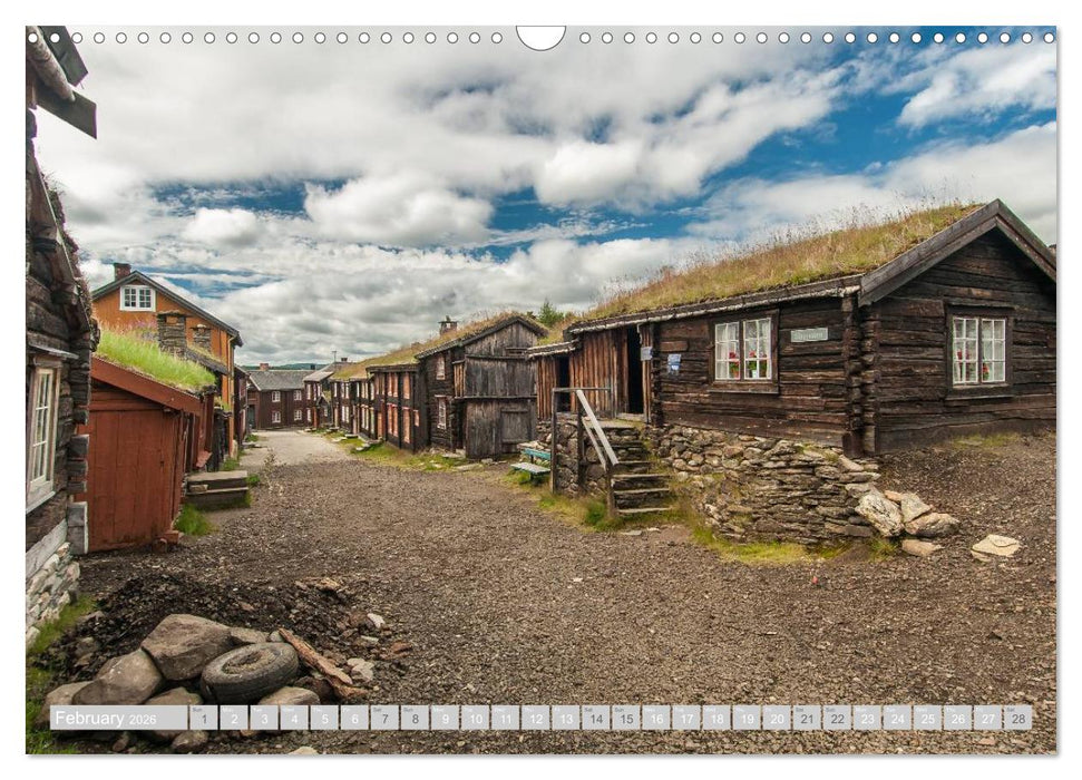 Norway / UK-Version (CALVENDO Monthly Calendar 2026)