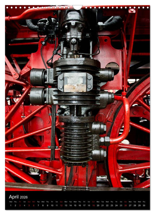 Steam Locomotive 01 150 / UK-Version (CALVENDO Monthly Calendar 2026)