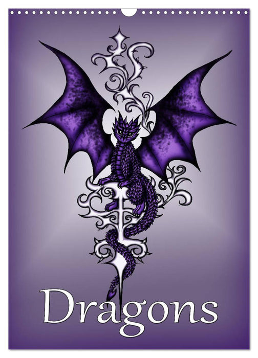 Dragons (CALVENDO Monthly Calendar 2026)