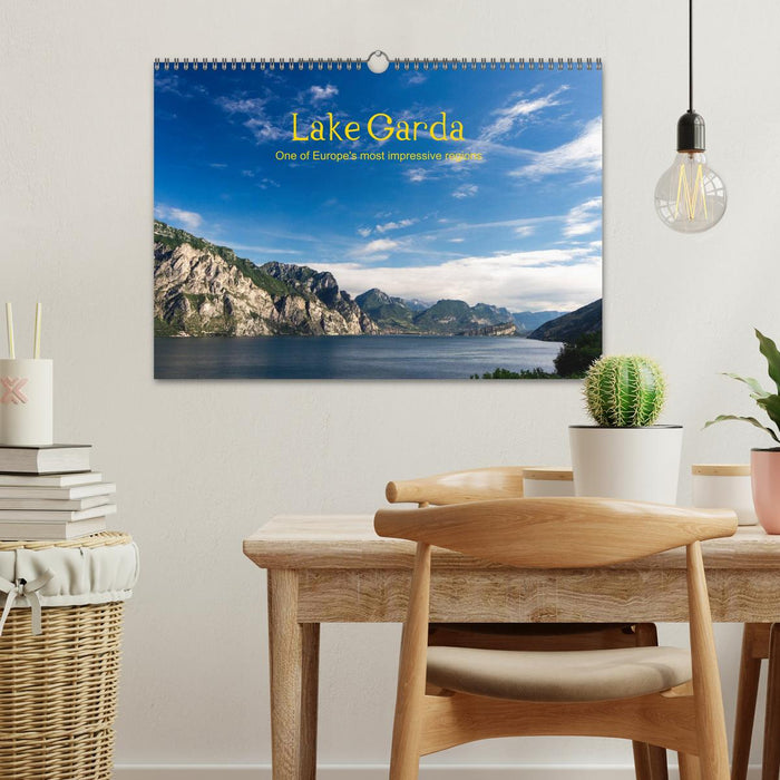 Lake Garda / UK-Version (CALVENDO Monthly Calendar 2026)
