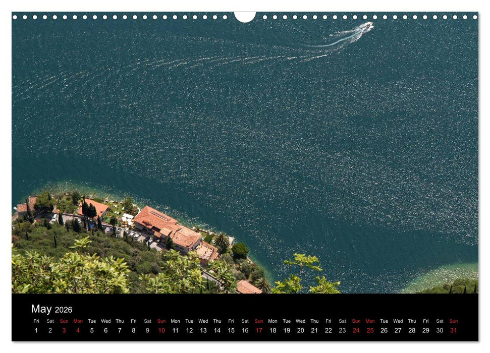 Lake Garda / UK-Version (CALVENDO Monthly Calendar 2026)
