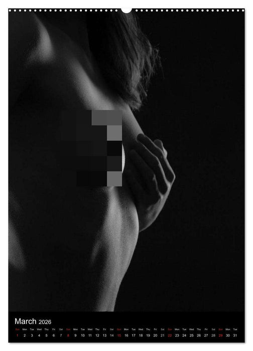 Erotic Silhouettes / UK-Version (CALVENDO Premium-Calendar 2026)