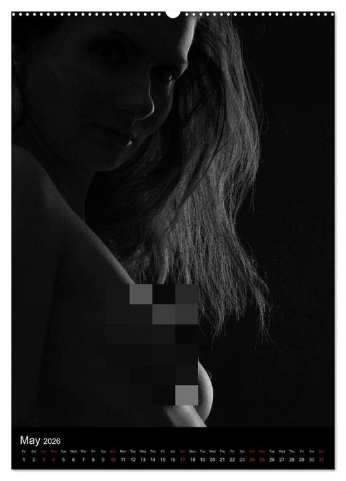 Erotic Silhouettes / UK-Version (CALVENDO Premium-Calendar 2026)