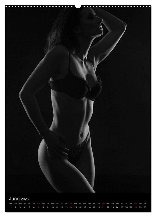 Erotic Silhouettes / UK-Version (CALVENDO Premium-Calendar 2026)