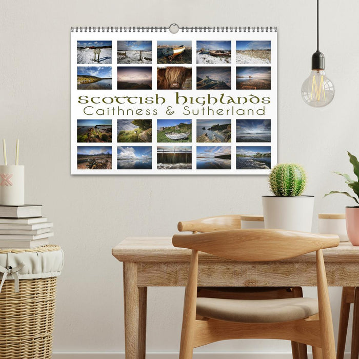 Scottish Highlands - Caithness & Sutherland / UK-Version (CALVENDO Monthly Calendar 2026)