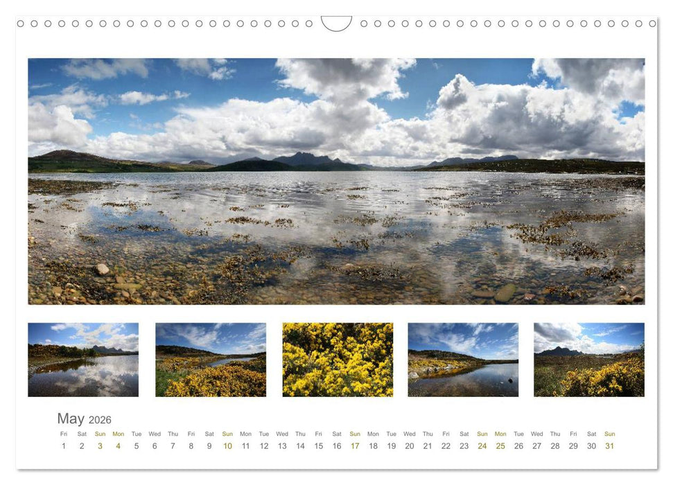 Scottish Highlands - Caithness & Sutherland / UK-Version (CALVENDO Monthly Calendar 2026)