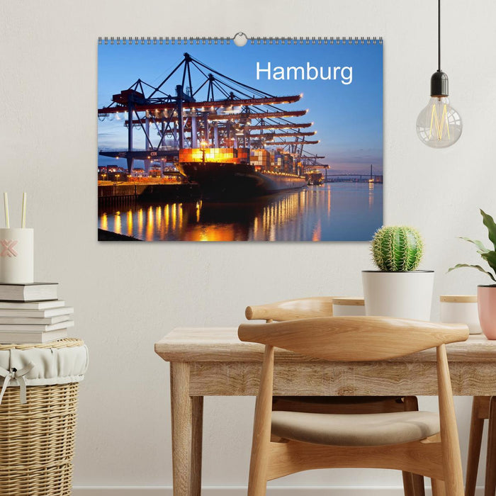 Hamburg / UK-Version (CALVENDO Monthly Calendar 2026)