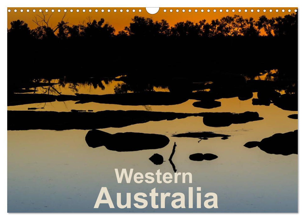 Western Australia / UK-Version (CALVENDO Monthly Calendar 2026)