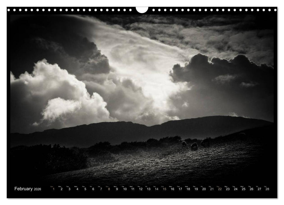 Landscapes - Scotland, England, Wales / UK-Version (CALVENDO Monthly Calendar 2026)