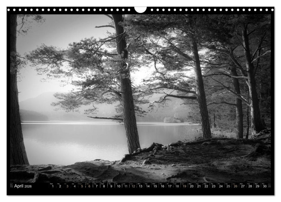 Landscapes - Scotland, England, Wales / UK-Version (CALVENDO Monthly Calendar 2026)