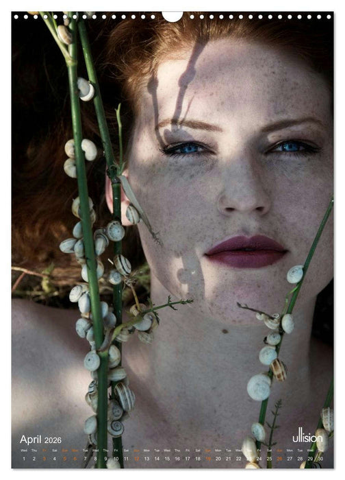 The stunning beauty of REDHEADS (CALVENDO Monthly Calendar 2026)