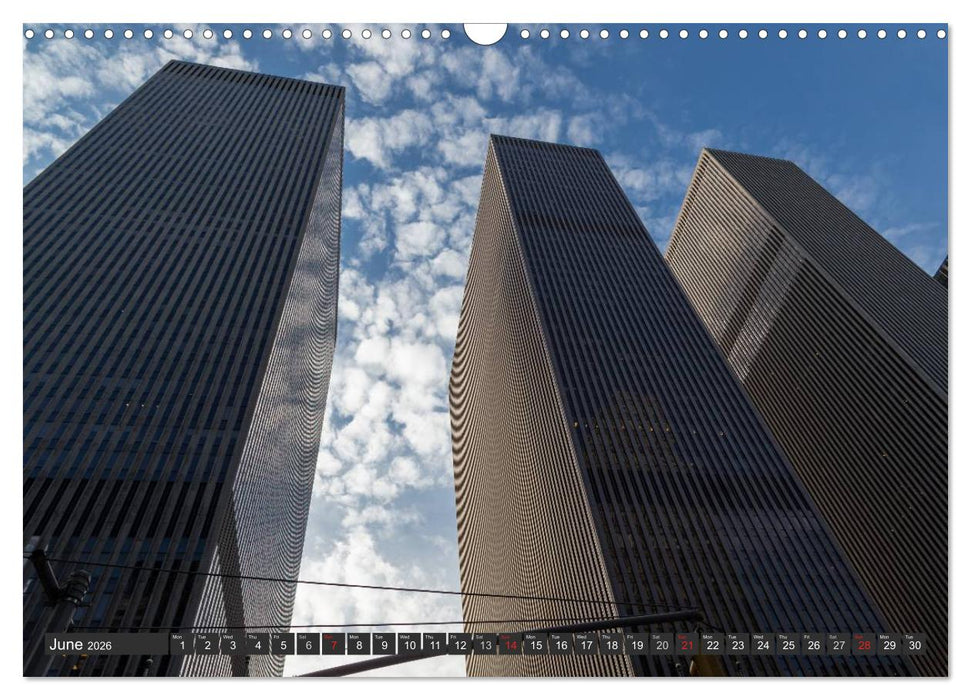 New York City favorites / UK-Version (CALVENDO Monthly Calendar 2026)