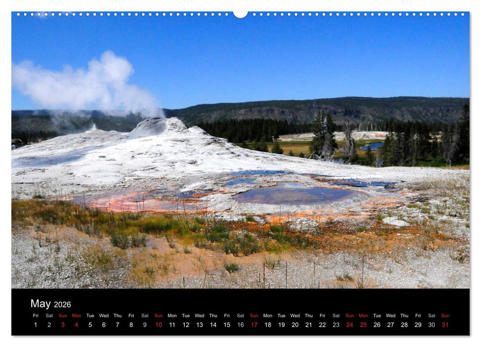 The Yellowstone National Park (CALVENDO Premium-Calendar 2026)