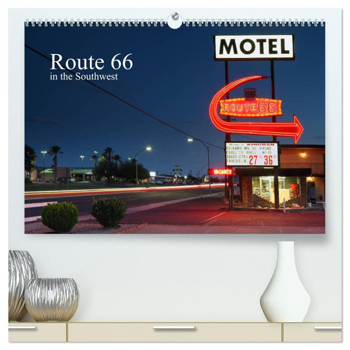 Route 66 in the Southwest (UK-Version) (CALVENDO Premium-Calendar 2026)