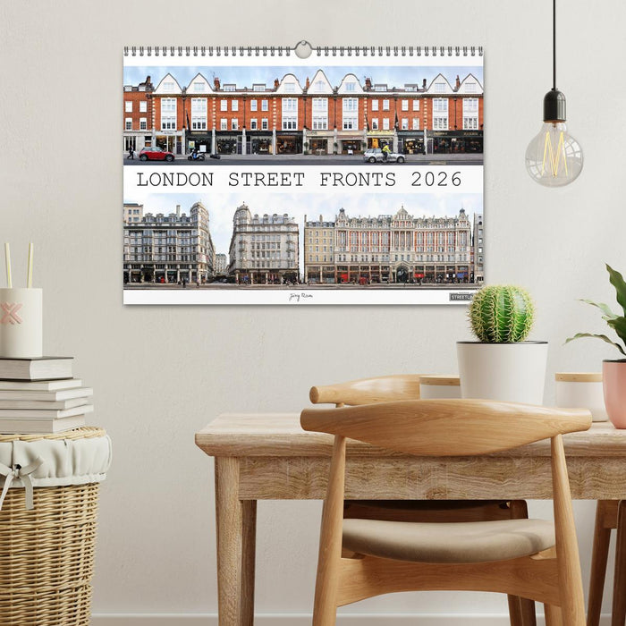 London Street Fronts 2026 / UK-Version (CALVENDO Monthly Calendar 2026)