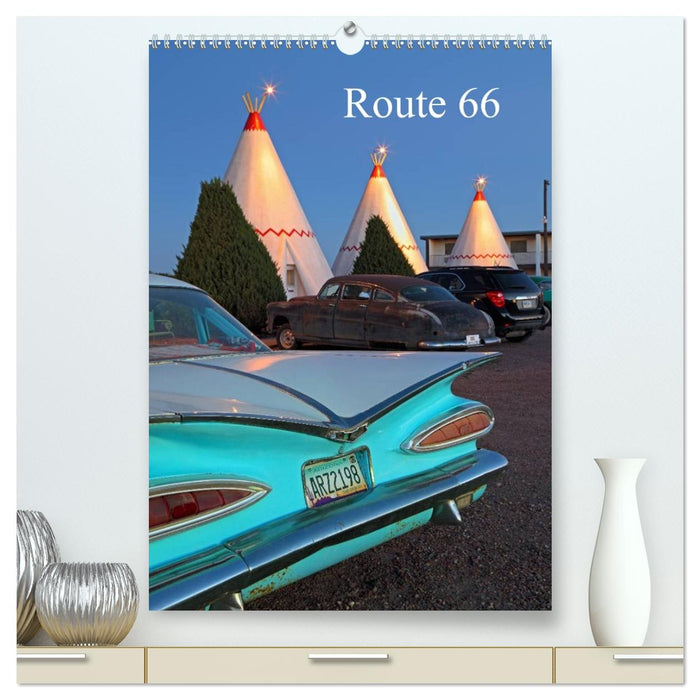 Route 66 (UK-Version) (CALVENDO Premium-Calendar 2026)