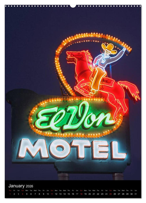 Route 66 (UK-Version) (CALVENDO Premium-Calendar 2026)