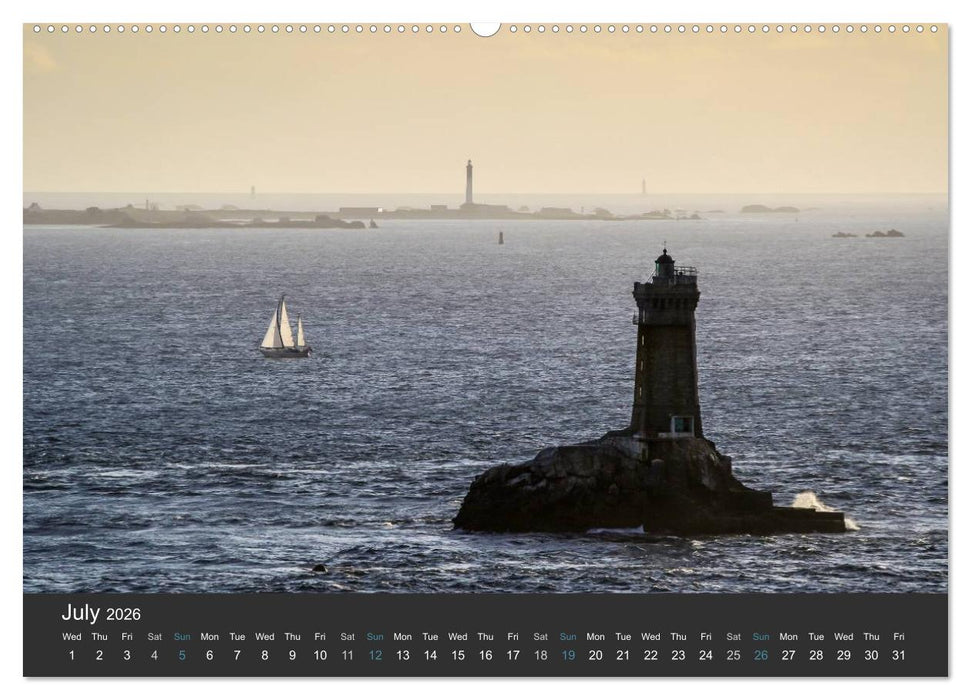 Brittany - Land of the sea - UK-Version (CALVENDO Premium-Calendar 2026)