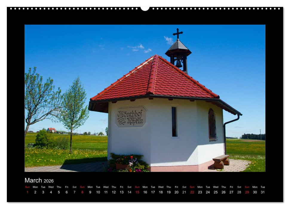 The Black Forest - UK Version (CALVENDO Premium-Calendar 2026)